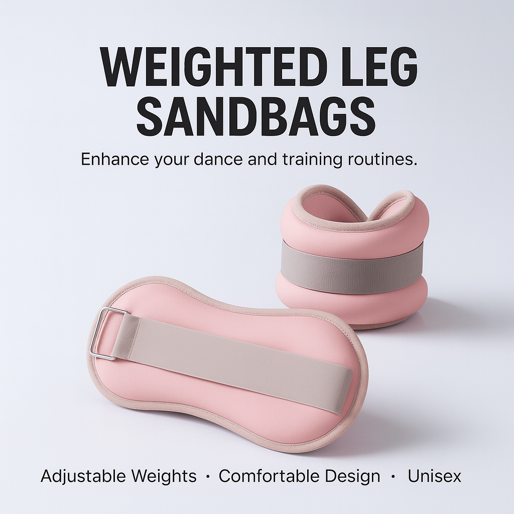 Weighted Leg Sandbags for Dance & Training (Unisex)